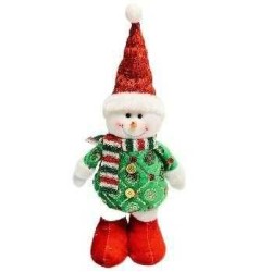 Χριστουγεννιάτικη λούτρινη κούκλα Χιονάνθρωπος - MT94402B - 501647 Χριστουγεννιάτικη λούτρινη κούκλα Χιονάνθρωπος - MT94402B - 501647