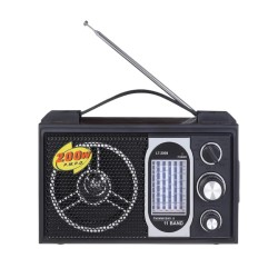 Επαναφορτιζόμενο ραδιόφωνο - R-2008A - 020085 - Black