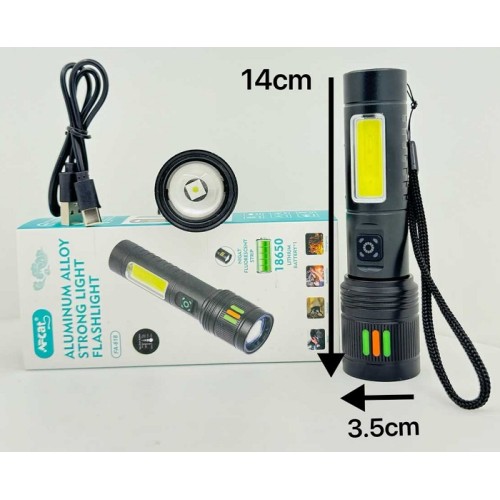 Επαναφορτιζόμενος φακός LED - FA-618 - 123514 Επαναφορτιζόμενος φακός LED - FA-618 - 123514