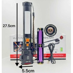 Επαναφορτιζόμενος φακός LED & εργαλείο έκτακτης ανάγκης - FA-SY2407 - 123613