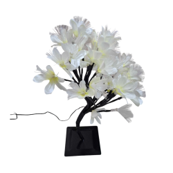 Φωτιζόμενο διακοσμητικό δεντράκι LED επιτραπέζιο - RGB - 272325 - White Φωτιζόμενο διακοσμητικό δεντράκι LED επιτραπέζιο - RGB - 272325 - White