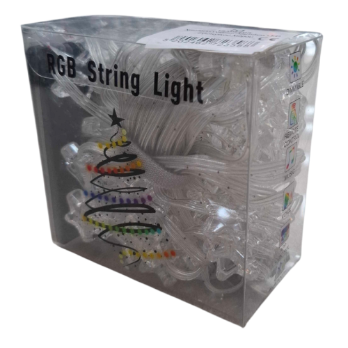 Χριστουγεννιάτικα φώτα LED RGB με USB - Stars - 10m - 66L - 272358 Χριστουγεννιάτικα φώτα LED RGB με USB - Stars - 10m - 66L - 272358
