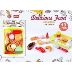 Παιδικό σετ Fast Food - K-614 - 730141