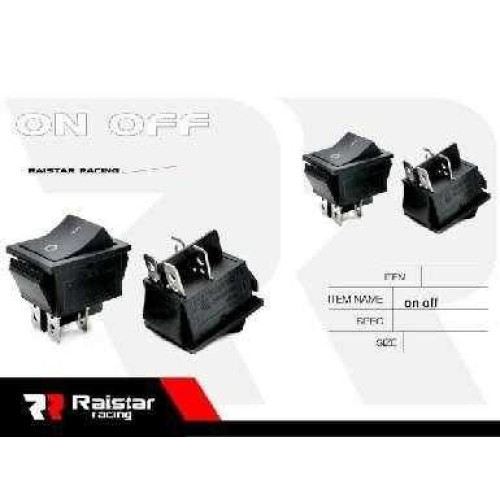 Διακόπτης οχημάτων On/Off - R-F13210A-24-1U - 180943