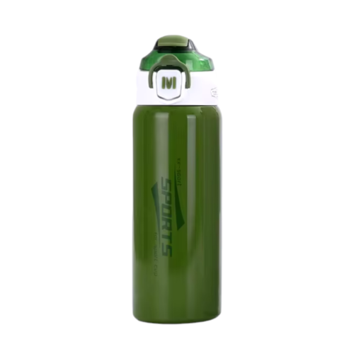 Φορητό παγούρι-θερμός - 600ml - 123743 - Green