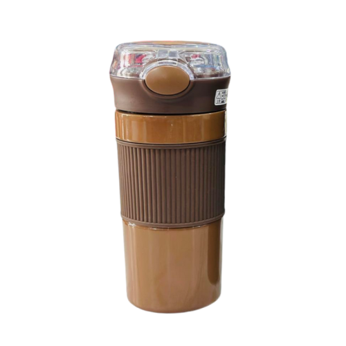 Φορητό παγούρι-θερμός - 500ml - 123804 - Brown