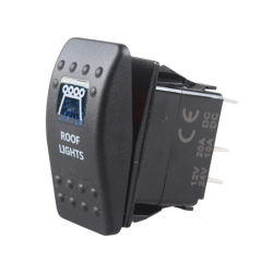 Διακόπτης φώτων οχημάτων On/Off χωνευτός - R-F13215-01-1U - 180961