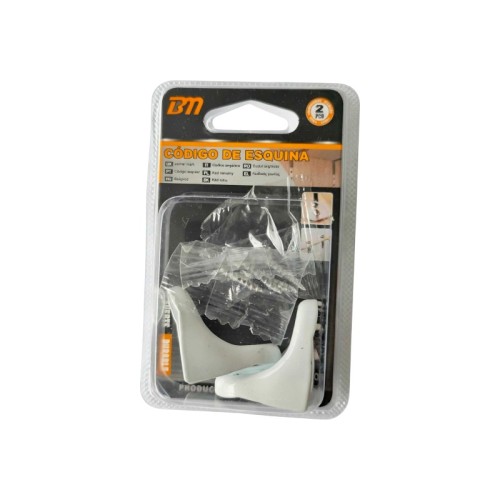 Γωνίες επίπλων πλαστικές - 30mm - Σετ 12 πακέτα των 2 τεμαχίων - 206104