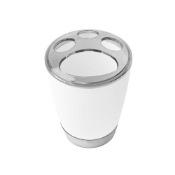 Θήκη οδοντόβουρτσας πλαστική - White - 21548 - 5PCS