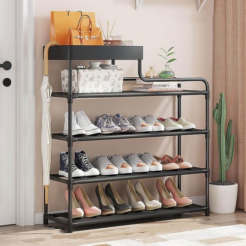 Ραφιέρα παπουτσιών 6 επιπέδων - YY8802-2 - 521803 - Black Ραφιέρα παπουτσιών 6 επιπέδων - YY8802-2 - 521803 - Black
