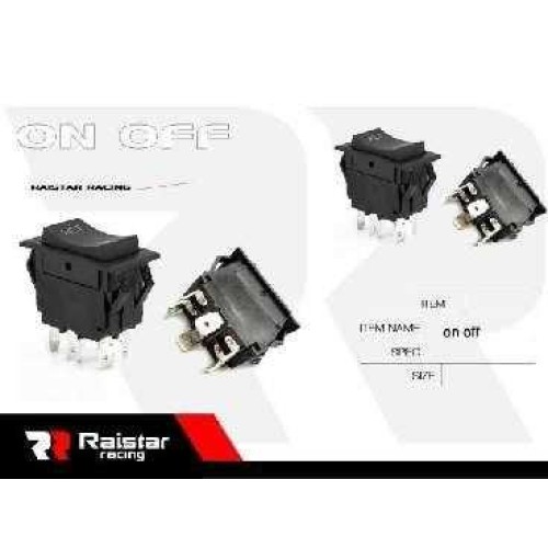 Διακόπτης οχημάτων On/Off - R-F13213-36-1U - 180954