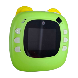 Παιδική Instant φωτογραφική μηχανή με εκτυπωτή - D6 - 811801 - Green