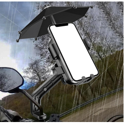 Βάση στήριξης smartphone ποδηλάτου/μοτοσυκλέτας με σκίαστρο - YC-M2S - 811900 - Beige Βάση στήριξης smartphone ποδηλάτου/μοτοσυκλέτας με σκίαστρο - YC-M2S - 811900 - Beige