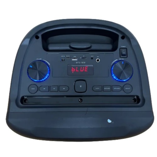 Φορητό ηχείο subwoofer με μικρόφωνο - Karaoke Box - BTS-1808 - 818088 Φορητό ηχείο subwoofer με μικρόφωνο - Karaoke Box - BTS-1808 - 818088
