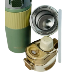 Φορητό παγούρι-θερμός - CF8235 - 600ml - 882393 - Army Green Φορητό παγούρι-θερμός - CF8235 - 600ml - 882393 - Army Green