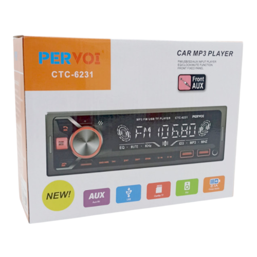 Ηχοσύστημα αυτοκινήτου 1DIN - Bluetooth - CTC-6231 - 005090 Ηχοσύστημα αυτοκινήτου 1DIN - Bluetooth - CTC-6231 - 005090
