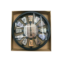 Ρολόι τοίχου - TZ501 - 005013 - Black Ρολόι τοίχου - TZ501 - 005013 - Black