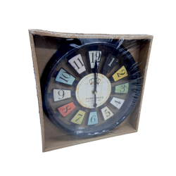 Ρολόι τοίχου - TZ612 - 006126 - Black Ρολόι τοίχου - TZ612 - 006126 - Black