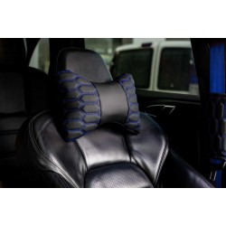 Μαξιλάρι αυχένα αυτοκινήτου - Δερματίνη - Headrest - Blue - 200949 Μαξιλάρι αυχένα αυτοκινήτου - Δερματίνη - Headrest - Blue - 200949