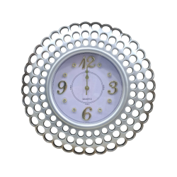 Ρολόι τοίχου - Vintage - CZK-861T - 368613 - Silver