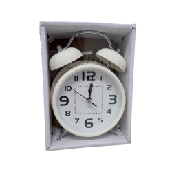 Επιτραπέζιο ρολόι - Ξυπνητήρι - 8806-11 - 806115 - White