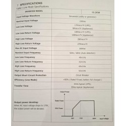 Υβριδικό Inverter καθαρού ημιτόνου - 10.2KW - 819423
