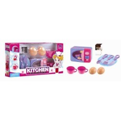 Παιδικός φούρνος μικροκυμάτων με αξεσουάρ - 8010 - 917307