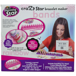 Σετ κατασκευής βραχιολιών DIY με λαστιχάκια - 16216DIY - 004264