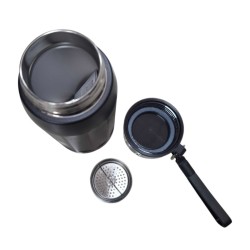 Φορητό παγούρι-θερμός - 650ml - 123774 - Black Φορητό παγούρι-θερμός - 650ml - 123774 - Black