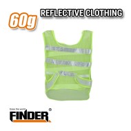 Γιλέκο ασφαλείας με ανακλαστικά - Δίχτυ - 60g - Finder - 194731