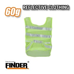 Γιλέκο ασφαλείας με ανακλαστικά - Δίχτυ - 60g - Finder - 194731 Γιλέκο ασφαλείας με ανακλαστικά - Δίχτυ - 60g - Finder - 194731