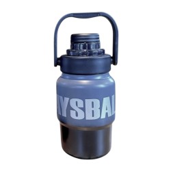 Φορητό παγούρι-θερμός - 450ml - 219514 - Grey/Black Φορητό παγούρι-θερμός - 450ml - 219514 - Grey/Black