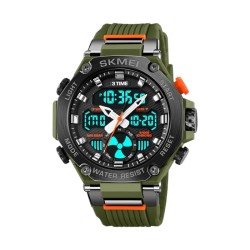 Ψηφιακό/αναλογικό ρολόι χειρός - Skmei - 2223 - Green Ψηφιακό/αναλογικό ρολόι χειρός - Skmei - 2223 - Green