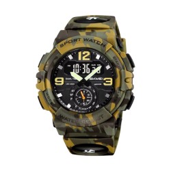 Ψηφιακό/αναλογικό ρολόι χειρός - Skmei - 2341 - Army Green Ψηφιακό/αναλογικό ρολόι χειρός - Skmei - 2341 - Army Green