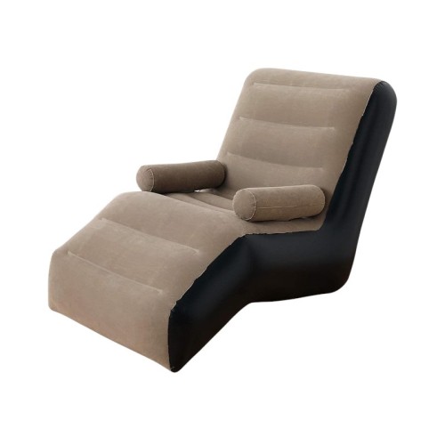 Φουσκωτή πολυθρόνα - S-Type - 812396 - Black/Beige Φουσκωτή πολυθρόνα - S-Type - 812396 - Black/Beige