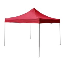 Πτυσσόμενη τέντα κήπου - Κιόσκι - YB3112 - 3x3m - 585380 - Red Πτυσσόμενη τέντα κήπου - Κιόσκι - YB3112 - 3x3m - 585380 - Red