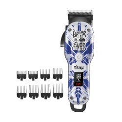 Κουρευτική μηχανή - Barber - 91526 - DSP - 618021 - Blue/White Κουρευτική μηχανή - Barber - 91526 - DSP - 618021 - Blue/White