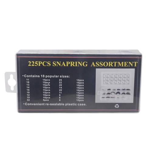 Σετ ασφάλειες αξόνων τρύπας C-Clip - Snapring assortment - 678924 Σετ ασφάλειες αξόνων τρύπας C-Clip - Snapring assortment - 678924