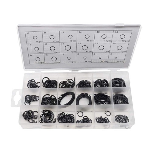 Σετ ασφάλειες αξόνων τρύπας C-Clip - Snapring assortment - 678924 Σετ ασφάλειες αξόνων τρύπας C-Clip - Snapring assortment - 678924