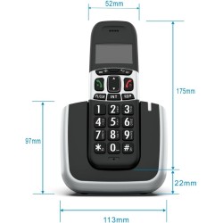 Ασύρματο τηλέφωνο - D1004 - 812082