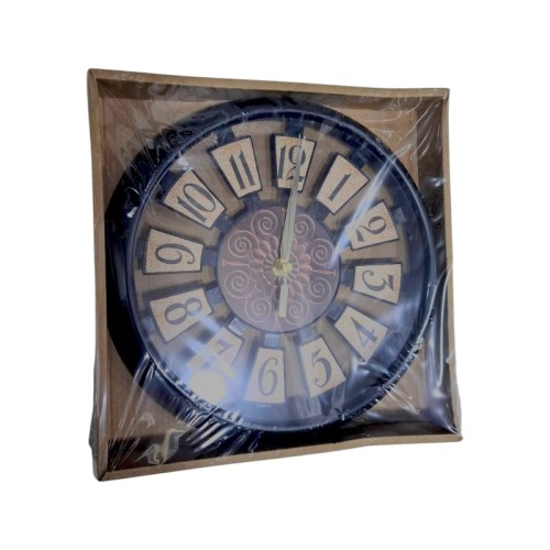 Ρολόι τοίχου - TZ602 - 006027 - Black Ρολόι τοίχου - TZ602 - 006027 - Black