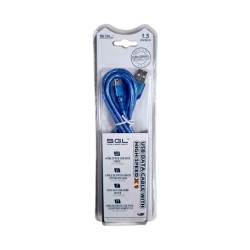 Καλώδιο μεταφοράς δεδομένων - Data - 3S01 - USB-A male/USB Mini male - 1.5m - 097572 Καλώδιο μεταφοράς δεδομένων - Data - 3S01 - USB-A male/USB Mini male - 1.5m - 097572
