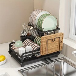 Πιατοθήκη αποστράγγισης διώροφη - 4011 - 521391 - Black Πιατοθήκη αποστράγγισης διώροφη - 4011 - 521391 - Black