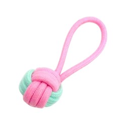 Παιχνίδι σκύλου σχοινί με μπάλα - 18x6cm - 12pcs - 550586 Παιχνίδι σκύλου σχοινί με μπάλα - 18x6cm - 12pcs - 550586