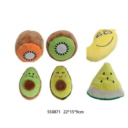 Λούτρινο παιχνίδι σκύλου φρούτο - 12pcs - 550871 Λούτρινο παιχνίδι σκύλου φρούτο - 12pcs - 550871