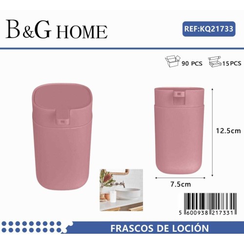 Θήκη κρεμοσάπουνου Dispenser πλαστική - Pink - 21733 Θήκη κρεμοσάπουνου Dispenser πλαστική - Pink - 21733