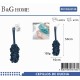Σφουγγάρι μπάνιου δίχτυ με λαβή - Blue - 26188 Σφουγγάρι μπάνιου δίχτυ με λαβή - Blue - 26188
