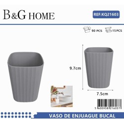 Θήκη οδοντόβουρτσας πλαστική - Grey - 21603