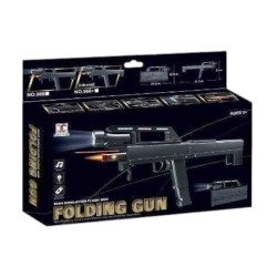 Παιδικό ηλεκτρονικό όπλο με φακό - 988 - 117221