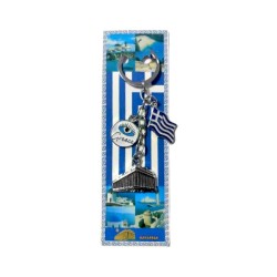 Τουριστικό μπρελόκ Souvenir - Σετ 12pcs - Greece - 127163 Τουριστικό μπρελόκ Souvenir - Σετ 12pcs - Greece - 127163